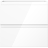 Mexen Orio armoire de salle de bains sous lavabo 50 cm, 2 tiroirs, blanc brillant - 91A10-05047-2-BFF00