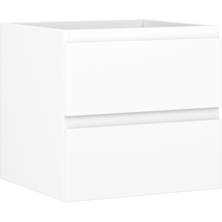 Mexen Orio meuble de salle de bain sous lavabo 50 cm, 2 tiroirs, blanc mat - 91A10-05047-2-BFF01