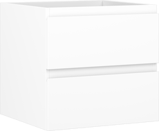 Mexen Orio meuble de salle de bain sous lavabo 50 cm, 2 tiroirs, blanc mat - 91A10-05047-2-BFF01