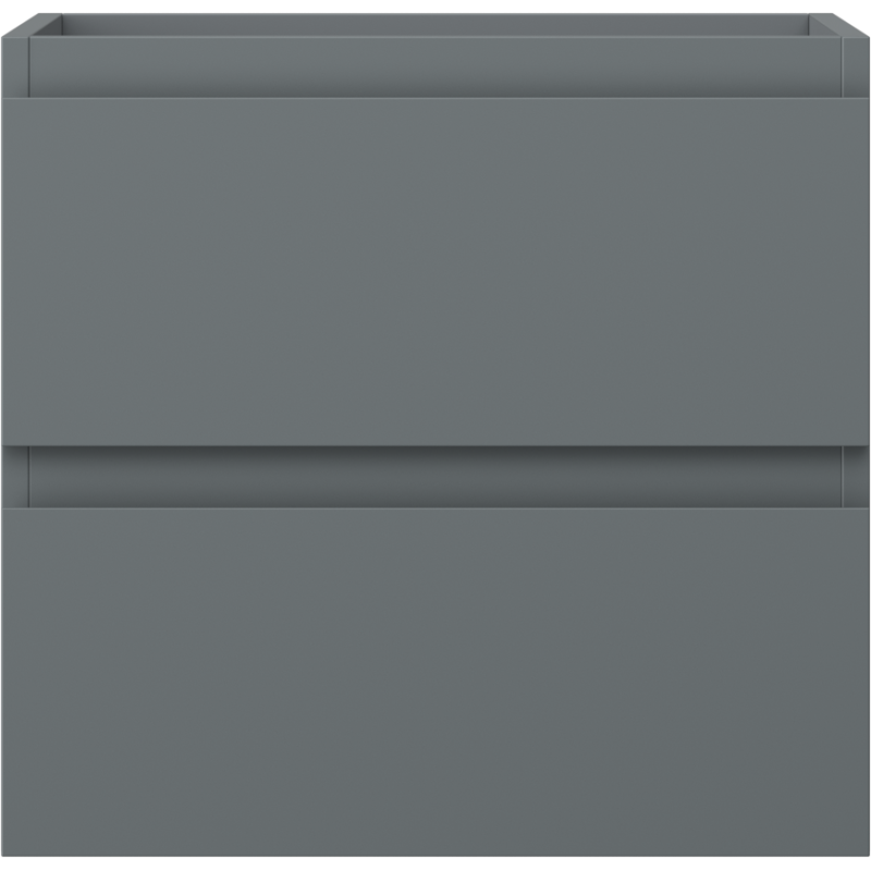 Mexen Orio meuble de salle de bain sous-lavabo 50 cm, 2 tiroirs, graphite mat - 91A10-05047-2-BFF66