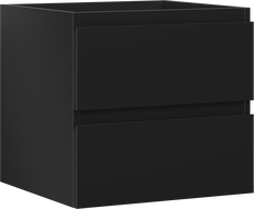 Mexen Orio meuble de salle de bain sous lavabo 50 cm, 2 tiroirs, noir mat - 91A10-05047-2-BFF71