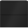 Mexen Orio meuble de salle de bain sous lavabo 50 cm, 2 tiroirs, noir mat - 91A10-05047-2-BFF71