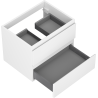 Mexen Orio meuble de salle de bains sous lavabo 60 cm, 2 tiroirs, blanc mat - 91A10-06047-2-BFF01