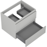 Mexen Orio armoire de salle de bains sous-lavabo 60 cm, 2 tiroirs, gris mat - 91A10-06047-2-BFF62
