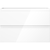 Mexen Orio armoire de salle de bains sous-vasque 70 cm, 2 tiroirs, blanc brillant - 91A10-07047-2-BFF00