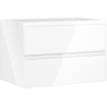 Mexen Orio armoire de salle de bains sous-vasque 70 cm, 2 tiroirs, blanc brillant - 91A10-07047-2-BFF00