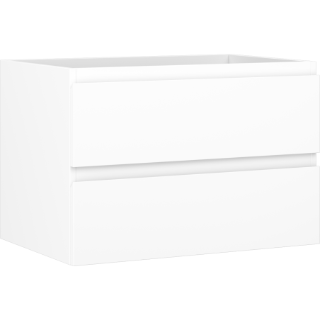 Mexen Orio meuble de salle de bain sous-lavabo 70 cm, 2 tiroirs, blanc mat - 91A10-07047-2-BFF01