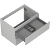 Mexen Orio meuble de salle de bains sous-lavabo 70 cm, 2 tiroirs, gris mat - 91A10-07047-2-BFF62