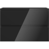 Mexen Orio meuble de salle de bains sous le lavabo 70 cm, 2 tiroirs, noir brillant - 91A10-07047-2-BFF70
