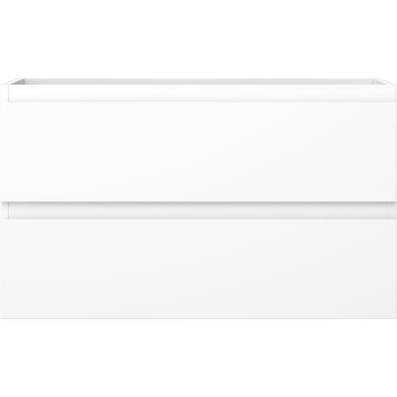 Mexen Orio meuble de salle de bain sous lavabo 80 cm, 2 tiroirs, blanc mat - 91A10-08047-2-BFF01