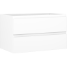 Mexen Orio meuble de salle de bain sous lavabo 80 cm, 2 tiroirs, blanc mat - 91A10-08047-2-BFF01