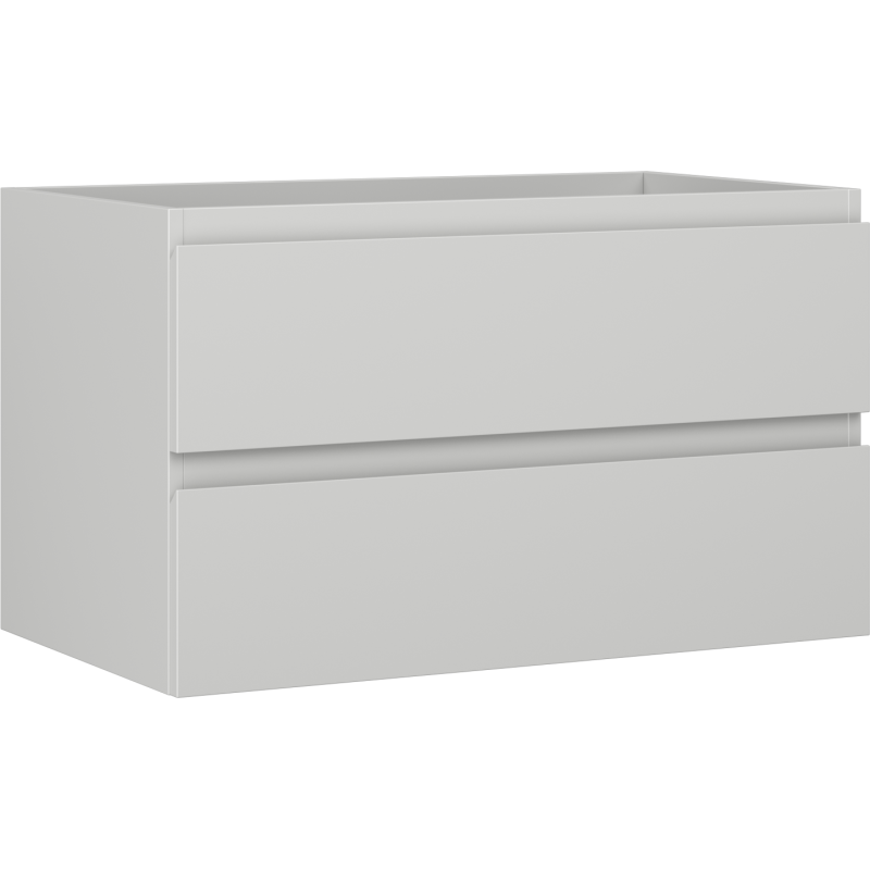 Mexen Orio armoire de salle de bain sous lavabo 80 cm, 2 tiroirs, gris mat - 91A10-08047-2-BFF62