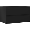 Mexen Orio meuble de salle de bain sous lavabo 80 cm, 2 tiroirs, noir mat - 91A10-08047-2-BFF71