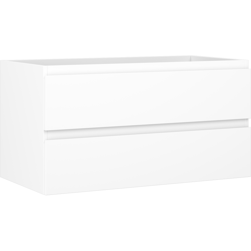 Mexen Orio armoire de salle de bain sous-lavabo 90 cm, 2 tiroirs, blanc mat - 91A10-09047-2-BFF01