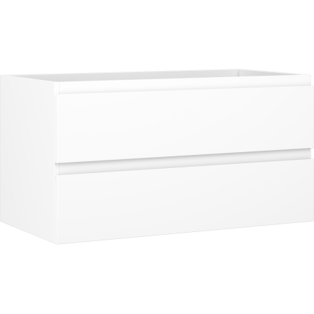 Mexen Orio armoire de salle de bain sous-lavabo 90 cm, 2 tiroirs, blanc mat - 91A10-09047-2-BFF01