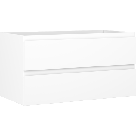 Mexen Orio armoire de salle de bain sous-vasque 90 cm, 2 tiroirs, blanc mat - 91A10-09047-2-BFF01