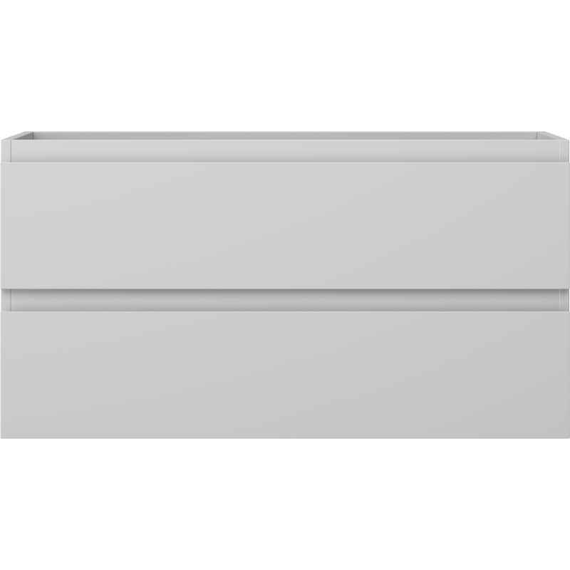 Mexen Orio meuble de salle de bain sous-lavabo 90 cm, 2 tiroirs, gris mat - 91A10-09047-2-BFF62