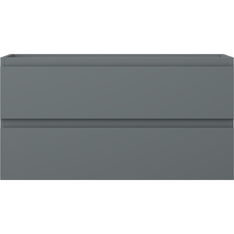 Mexen Orio armoire de salle de bain sous lavabo 90 cm, 2 tiroirs, gris mat - 91A10-09047-2-BFF66