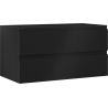 Mexen Orio meuble de salle de bain sous lavabo 90 cm, 2 tiroirs, noir mat - 91A10-09047-2-BFF71