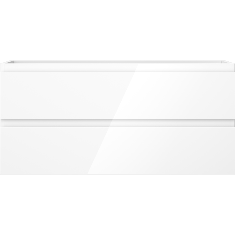 Mexen Orio meuble de salle de bain sous lavabo 100 cm, 2 tiroirs, blanc brillant - 91A10-10047-2-BFF00