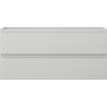 Mexen Orio meuble de salle de bain sous-vasque 100 cm, 2 tiroirs, gris mat - 91A10-10047-2-BFF62
