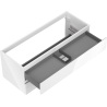 Mexen Orio armoire de salle de bain sous lavabo 120 cm, 2 tiroirs, blanc brillant - 91A10-12047-2-BFF00