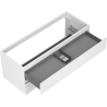 Mexen Orio armoire de salle de bain sous-lavabo 120 cm, 2 tiroirs, blanc mat - 91A10-12047-2-BFF01