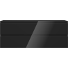 Mexen Orio meuble de salle de bain sous lavabo 120 cm, 2 tiroirs, noir brillant - 91A10-12047-2-BFF70