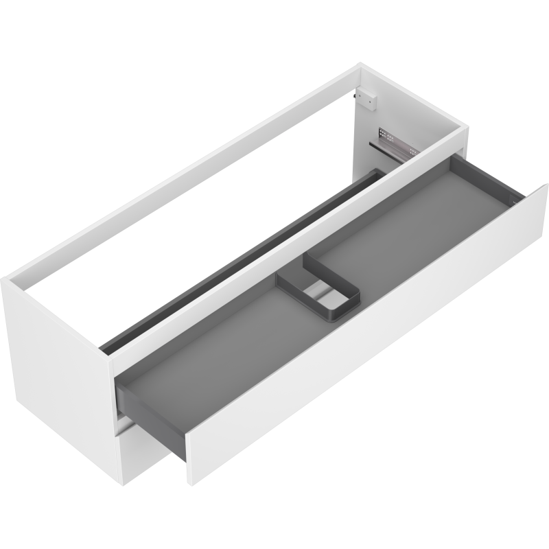 Mexen Orio armoire de salle de bain sous vasque 140 cm, 2 tiroirs, blanc mat - 91A10-14047-2-BFF01