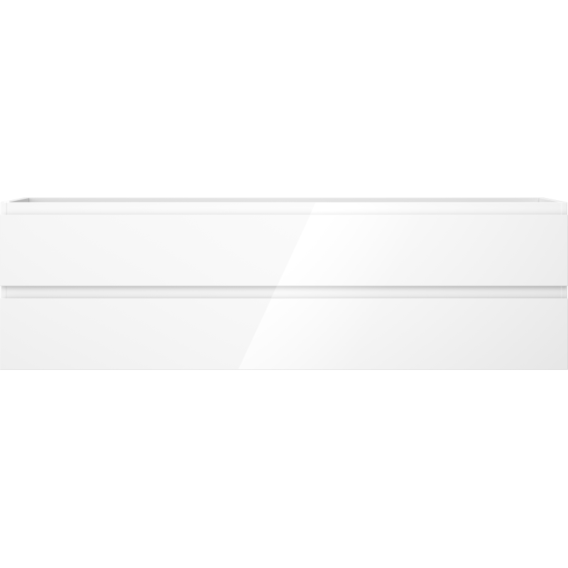 Mexen Orio meuble de salle de bain sous lavabo 160 cm, 2 tiroirs, blanc brillant - 91A10-16047-2-BFF00