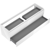 Mexen Orio meuble de salle de bain sous lavabo 160 cm, 2 tiroirs, blanc brillant - 91A10-16047-2-BFF00