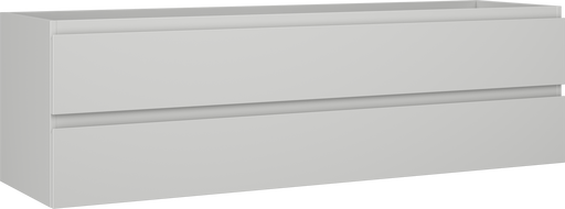 Mexen Orio meuble de salle de bain sous lavabo 160 cm, 2 tiroirs, gris mat - 91A10-16047-2-BFF62