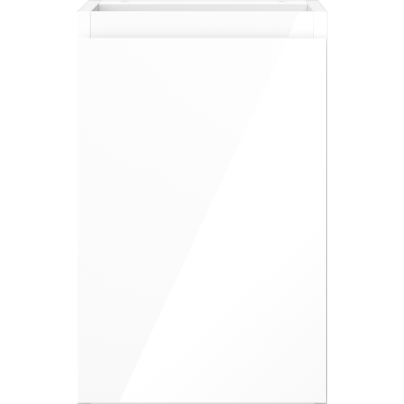 Mexen Orio armoire de salle de bain sous lavabo 30 cm, 1 porte, blanc brillant - 91A11-03047-1-BF00
