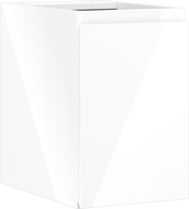 Mexen Orio meuble de salle de bains sous vasque 30 cm, 1 porte, blanc brillant - 91A11-03047-1-BF00