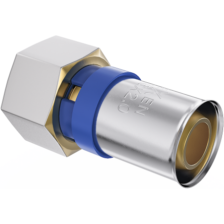 Mexen PEX-P raccord à compression, réduction sertie PEX 16 x 3/4 GW - W97122-1634F-00