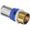 Mexen PEX-P raccord à compression, réduction PEX à sertir 16 x 1/2 GZ - W97123-1612M-00