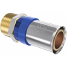 Mexen PEX-P raccord à compression, réduction PEX à sertir 16 x 1/2 GZ - W97123-1612M-00