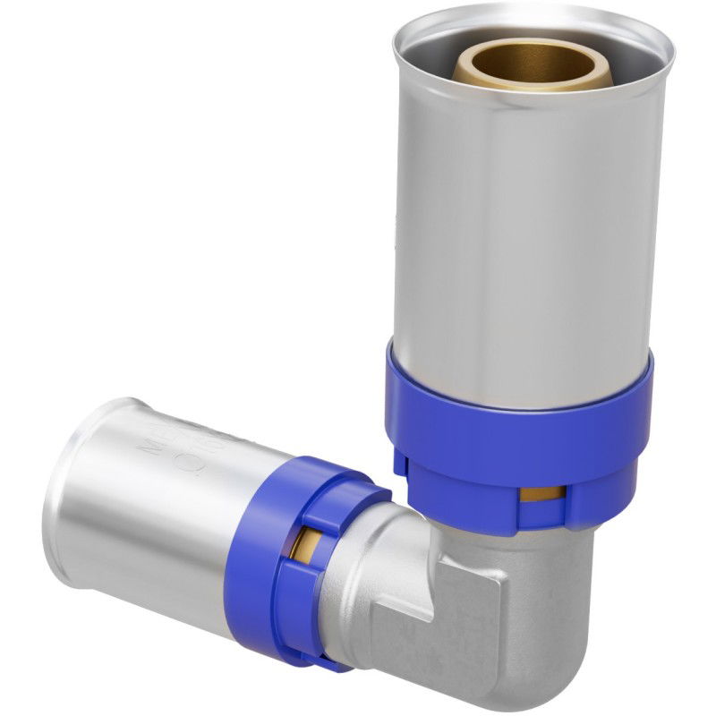 Mexen PEX-P coude réducteur à compression, à sertir PEX 32 x 25 - W97125-3225-00
