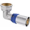 Mexen PEX-P coude à sertir, pressé PEX 20 x 3/4 GV - W97126-2034F-00