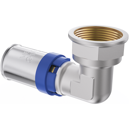 Mexen PEX-P coude à sertir, pressé PEX 20 x 3/4 GV - W97126-2034F-00