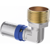 Mexen PEX-P coude à sertir, à presser PEX 16 x 3/4 GZ - W97127-1634M-00