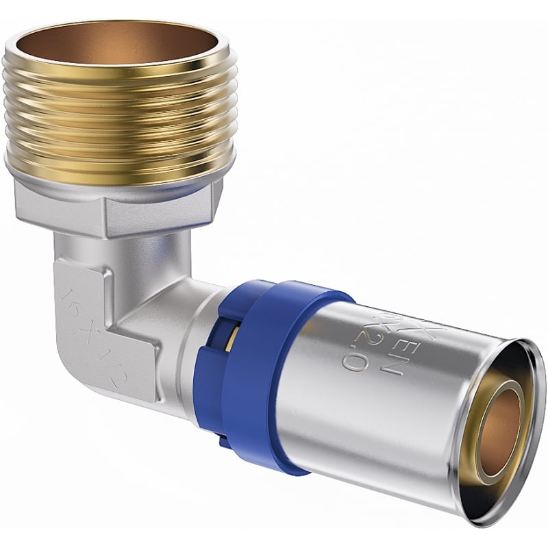 Mexen PEX-P coude de serrage, à sertir PEX 25 x 1 GZ - W97127-2510M-00