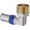 Mexen PEX-P coude de serrage, à sertir PEX 25 x 1 GZ - W97127-2510M-00