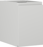 Mexen Orio armoire de salle de bain sous-lavabo 30 cm, 1 porte, gris mat - 91A11-03047-1-BF62
