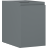 Mexen Orio meuble de salle de bain sous-vasque 30 cm, 1 porte, graphite mat - 91A11-03047-1-BF66