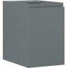Mexen Orio meuble de salle de bains sous lavabo 30 cm, 1 porte, graphite mat - 91A11-03047-1-BF66