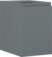 Mexen Orio meuble de salle de bains sous lavabo 30 cm, 1 porte, graphite mat - 91A11-03047-1-BF66