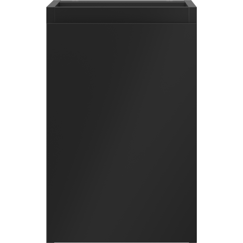 Mexen Orio armoire de salle de bain sous-lavabo 30 cm, 1 porte, noir mat - 91A11-03047-1-BF71