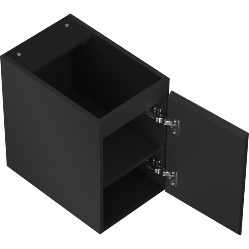 Mexen Orio meuble de salle de bains sous vasque 30 cm, 1 porte, noir mat - 91A11-03047-1-BF71