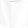 Mexen Orio meuble de salle de bains sous-vasque 35 cm, 1 porte, blanc brillant - 91A11-03547-1-BF00